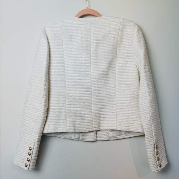 Sam Edelman Cream Textured Blazer NWT - Picture 6 of 11